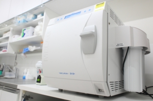 国際基準の滅菌設備